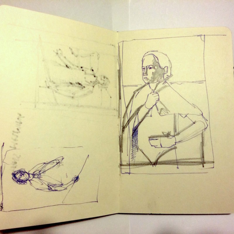 Study For Northern Bather 2 